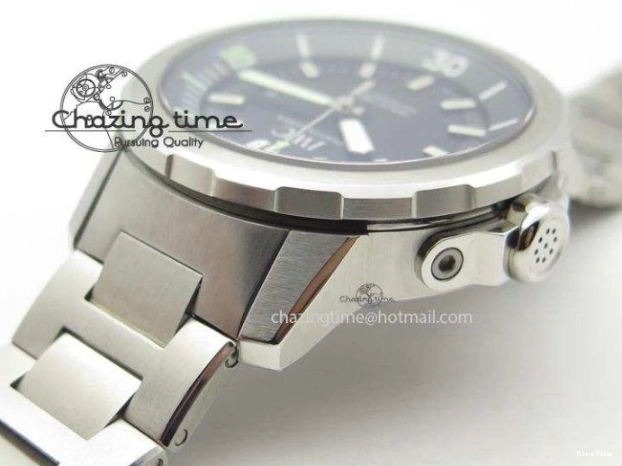 MIROTIME 0317 UrbanStyle Aquatimer Automatic IW329002 V6F 1:1 Best Edition Black Dial On SS Bracelet MIYOTA 7317